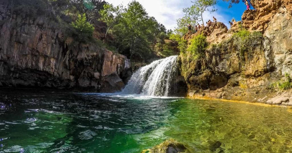 fossil creek in arizona, az waterfalls